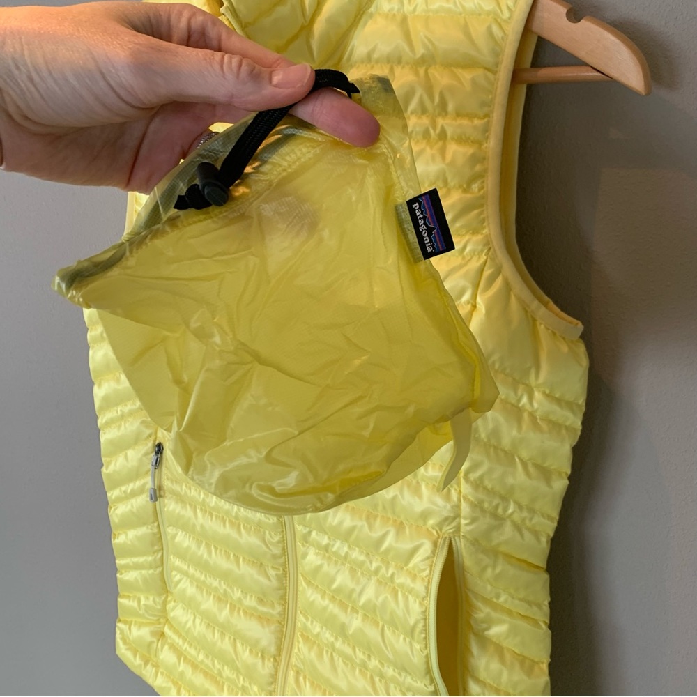 Patagonia // Yellow Ultralight Down Vest - XS - Picture 6 of 11